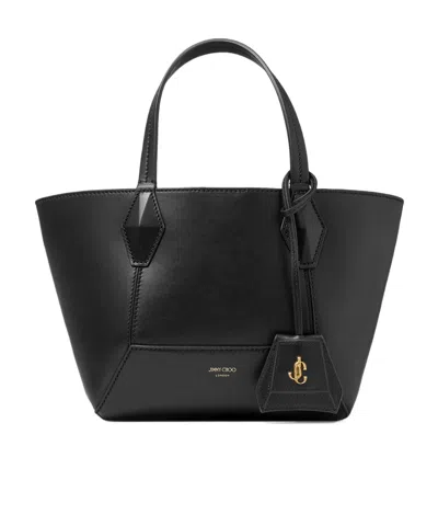 JIMMY CHOO JIMMY CHOO DIAMOND LOGO PRINTED SMALL TOTE BAG