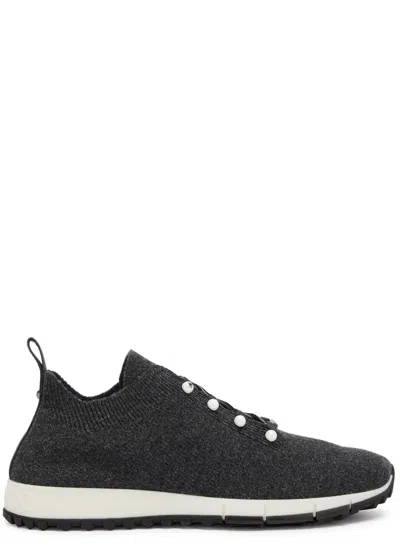 JIMMY CHOO JIMMY CHOO VELES KNITTED CASHMERE TRAINERS