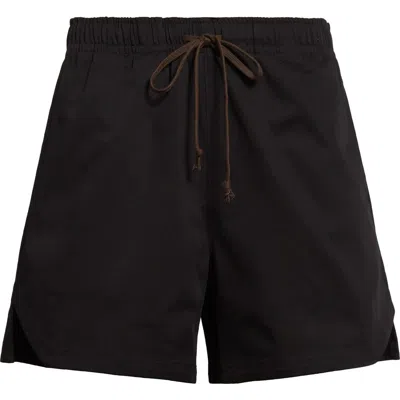 JKEEFER JKEEFER ROLLINS STRETCH COTTON GABARDINE RUNNING SHORTS