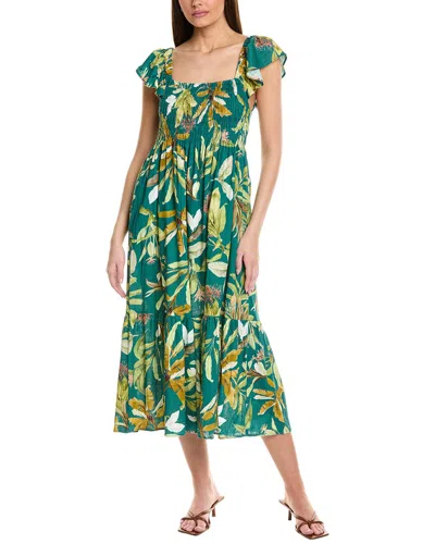 JL LUXE JL LUXE SMOCKED MAXI DRESS