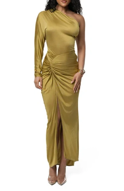 JLUXLABEL JLUXLABEL MIRA DRAPE RUCHED MAXI SKIRT