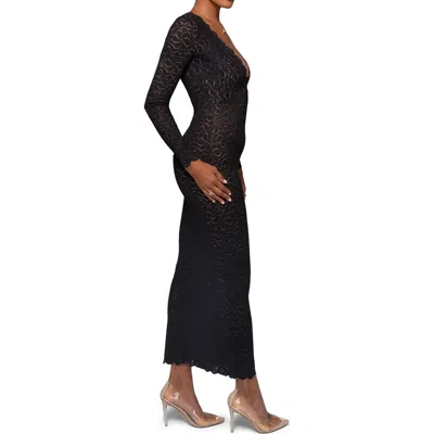 JLUXLABEL JLUXLABEL REUNITED LACE LONG SLEEVE MAXI DRESS