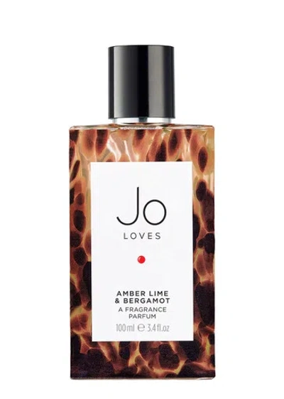 JO LOVES JO LOVES AMBER LIME AND BERGAMOT PARFUM, FRAGRANCE, 100ML, SUEDE
