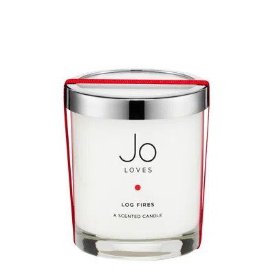 JO LOVES JO LOVES LOG FIRES HOME CANDLE 185G