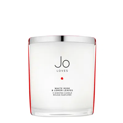 JO LOVES JO LOVES WHITE ROSE & LEMON LEAVES LUXURY CANDLE 2200G
