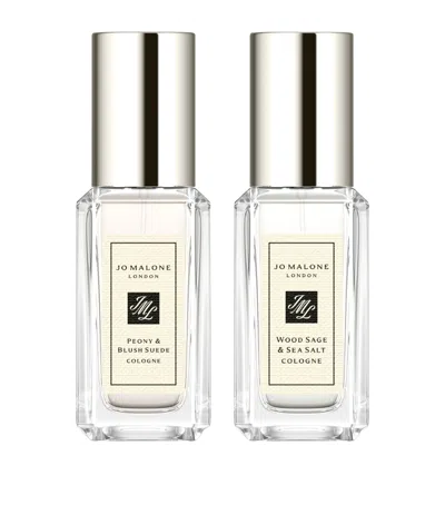 JO MALONE LONDON PEONY & BLUSH SUEDE AND WOOD SAGE & SEA SALT COLOGNE DUO