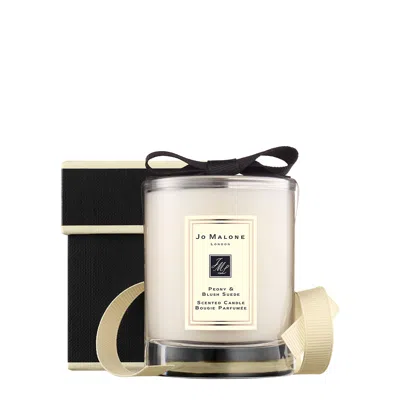 JO MALONE LONDON JO MALONE LONDON PEONY BLUSH SUEDE TRAVEL CANDLE, FRAGRANCE, FLORAL