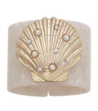 JOANNA BUCHANAN SHELL NAPKIN RINGS