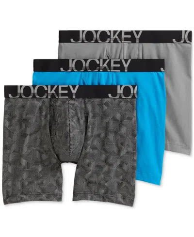 JOCKEY 3-PACK ACTIVESTRETCH 7" BOXER BRIEFS