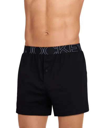 JOCKEY MEN'S ACTIVEBLEND MOISTURE-WICKING 5" BOXERS