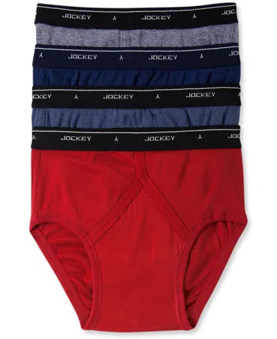JOCKEY MEN'S 4-PACK CLASSIC LOW-RISE BRIEFS