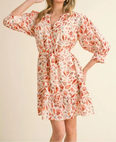 JODIFL SHELLY DRESS IN IVORY