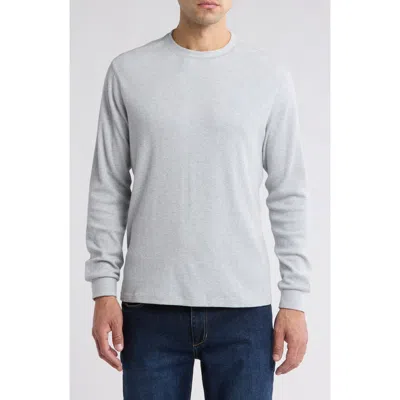 JOE'S JOE'S CREWNECK WAFFLE KNIT LONG SLEEVE T-SHIRT