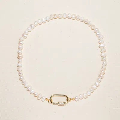 JOEY BABY TAYLOR FRESHWATER PEARL NECKLACE - LARGE SIZE