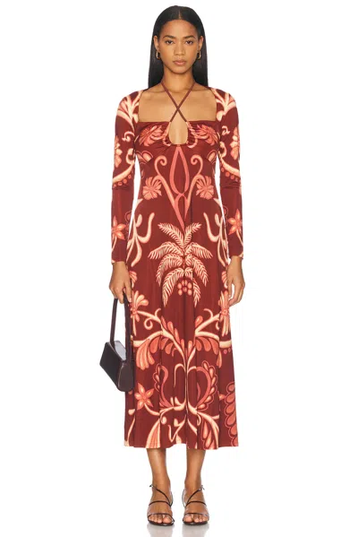 JOHANNA ORTIZ FESTIVE PERFORMANCE ANKLE DRESS