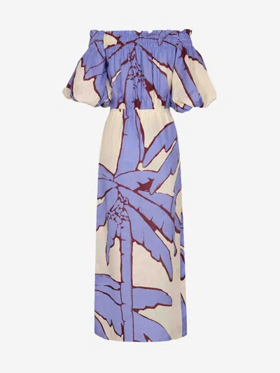 JOHANNA ORTIZ JOHANNA ORTIZ HARBOR HUES MIDI DRESS