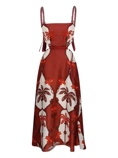JOHANNA ORTIZ PRINTED MAXI DRESS