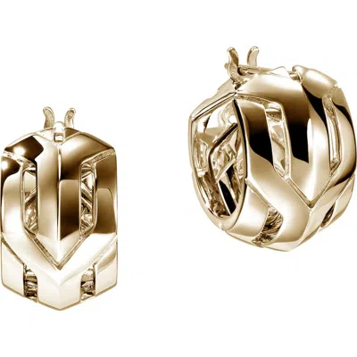 JOHN HARDY JOHN HARDY ICON 50 14K GOLD HOOP EARRINGS, 15MM