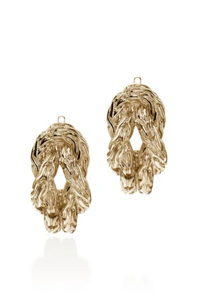 JOHN HARDY JOHN HARDY LOVE KNOT HOOP EARRING