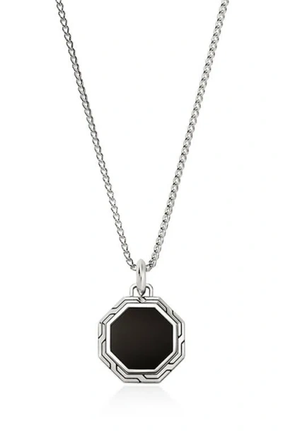 JOHN HARDY OCTAGON PENDANT NECKLACE