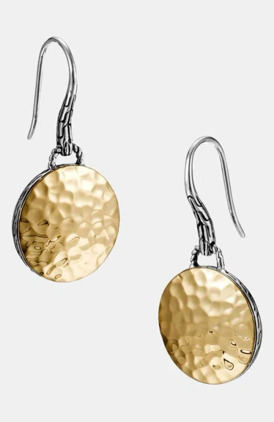 JOHN HARDY JOHN HARDY PALU ROUND DROP EARRINGS