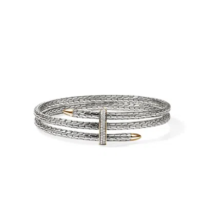 JOHN HARDY JOHN HARDY SPEAR TRIPLE FLEX CUFF BRACELET