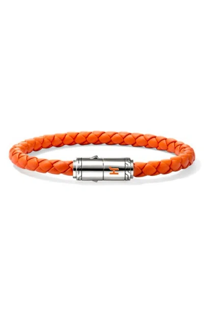 JOHN HARDY JOHN HARDY WOVEN LEATHER BRACELET