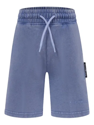 JOHN RICHMOND JUNIOR LOGO-APPLIQUÉ SHORTS