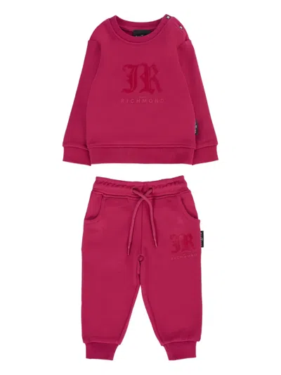 JOHN RICHMOND JUNIOR LOGO-DETAIL TRACKSUIT