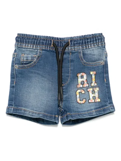 JOHN RICHMOND JUNIOR LOGO-PRINT SHORTS