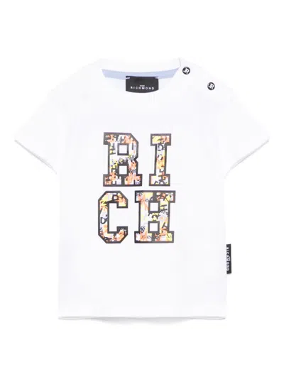 JOHN RICHMOND JUNIOR LOGO-PRINT T-SHIRT