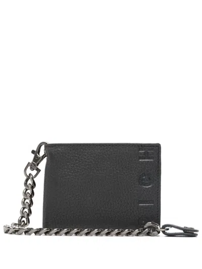 JOHN RICHMOND LOGO-DEBOSSED WALLET