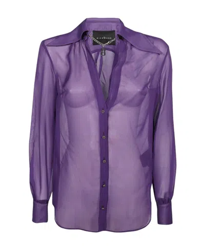 JOHN RICHMOND LONG-SLEEVED BUTTON-CUFF SHIRT