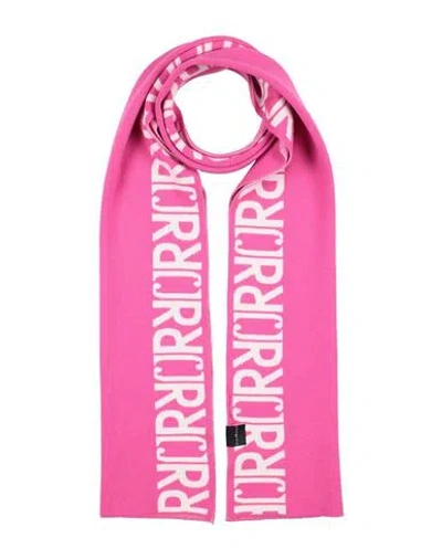 JOHN RICHMOND JOHN RICHMOND WOMAN SCARF PINK SIZE - VISCOSE, POLYESTER, NYLON
