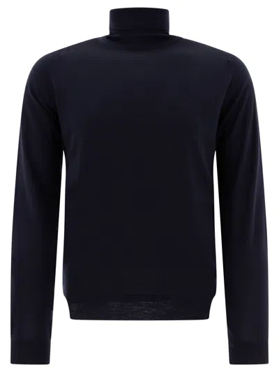JOHN SMEDLEY CHERWELL KNITWEAR BLUE