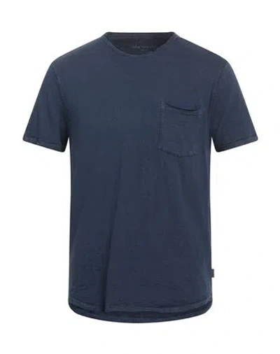 JOHN VARVATOS JOHN VARVATOS MAN T-SHIRT NAVY SIZE XS COTTON