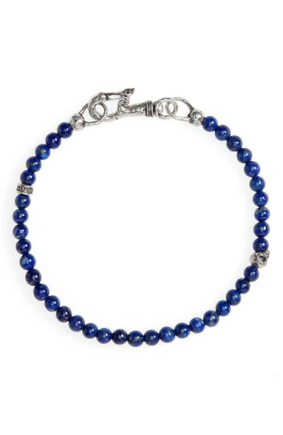 JOHN VARVATOS JOHN VARVATOS SKULL BEAD BRACELET