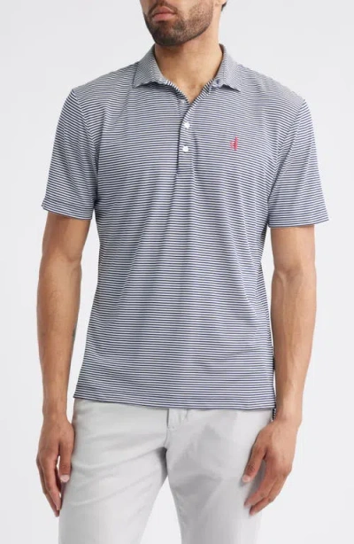 JOHNNIE-O JOHNNIE-O DRU STRIPE PERFORMANCE POLO