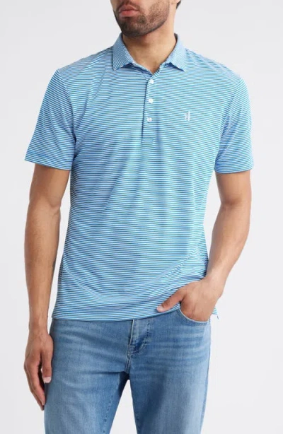 JOHNNIE-O JOHNNIE-O DRU STRIPE PERFORMANCE POLO