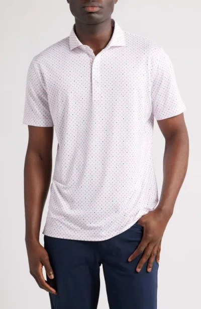 JOHNNIE-O JOHNNIE-O GAMBIT CARD SUIT PRINT PREP-FORMANCE GOLF POLO