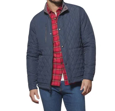 JOHNNIE-O MEN'S JUNO JACKET IN NAVY BLUE