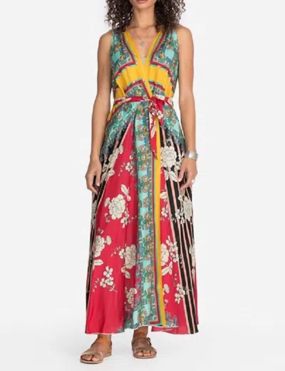 JOHNNY WAS JOHNNY WAS LAPIS ALEXIS DRESS IN MULTI