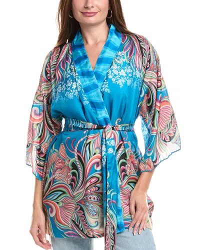 JOHNNY WAS OLLIA SILK KIMONO