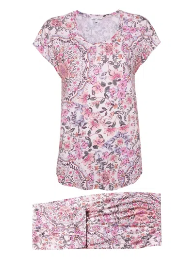 JOHNNY WAS THE BOBBIE CROP PYJAMA SET