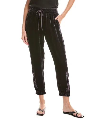 JOHNNY WAS VELVET SILK-BLEND JOGGER PANT