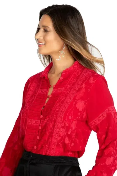 JOHNNY WAS JOHNNY WAS ZWEIG ARWEN BLUSE - C16721-O