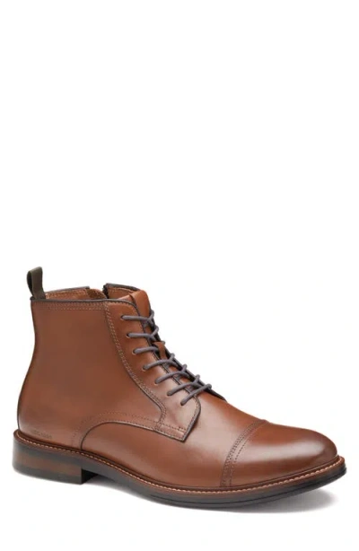 JOHNSTON & MURPHY JOHNSTON & MURPHY DURHAM WATERPROOF CAP TOE BOOT