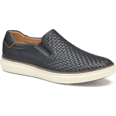 JOHNSTON & MURPHY JOHNSTON & MURPHY MCGUFFEY 2 WOVEN SLIP-ON SNEAKER