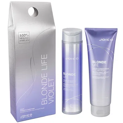 JOICO BLONDE LIFE VIOLET HEALTHY HAIR JOI GIFT SET - SHAMPOO AND CONDITIONER (WORTH £46)