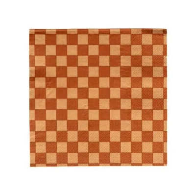 JOLLITY & CO JOLLITY & CO CHECKERED LARGE NAPKINS